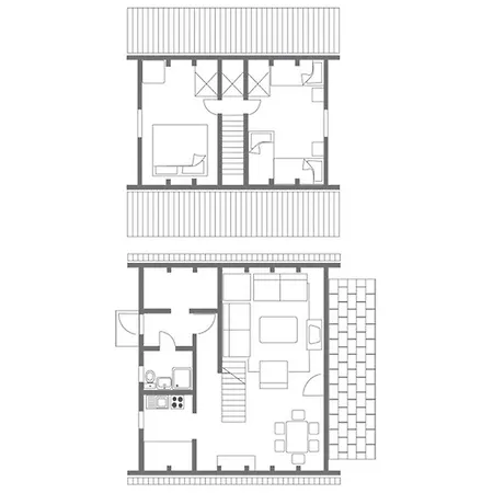 Ferienwohnpark Nurdachhaus Typ 8 Ndt 036 Immenstaad am Bodensee